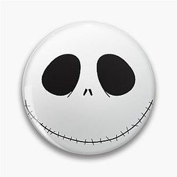 Jack Skellington Halloween Pin