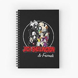 Jack Skellington and the Spiral Notebook of Friends