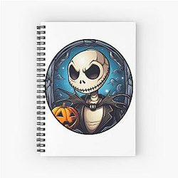 Jack Skellington The Nightmare Before Christmas Notebook
