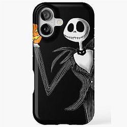 Jack Skellington and his pumpkin tough case