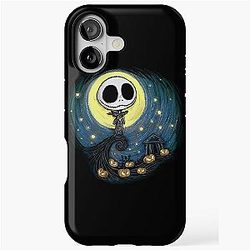 Cute Jack Skellington Starry iPhone Tough Case