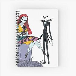 Sally and Jack Skellington Love Romance Journal