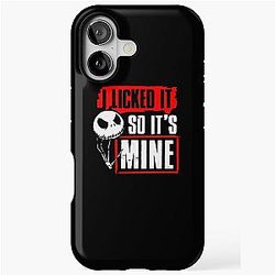 I Licked It So Its Mine Jack Skellington Halloween iPhone Case