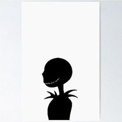 Jack Skellington Nightmare Before Christmas Poster