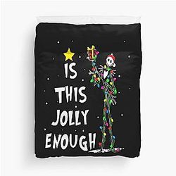 Jack Skellington Christmas Duvet Cover