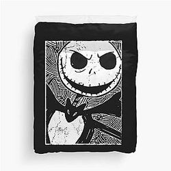 Jack Skellington Halloween Duvet Cover