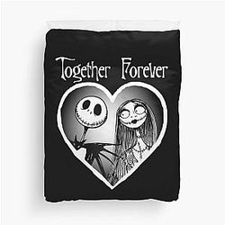 Jack Skellington T-Shirt Duvet Cover