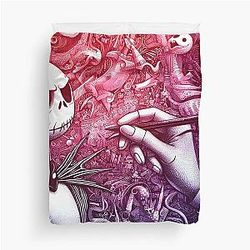 Dive into Holiday Magic: Unique Jack Skellington art for a festive celebration