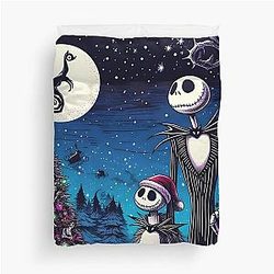 Dive into Holiday Magic: Unique Jack Skellington Art for a Festive Celebration