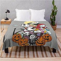 Jack Skellington The Nightmare Before Christmas Blanket