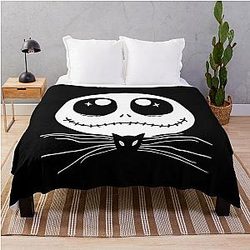 The Nightmare Before Christmas Jack Skellington Throw Blanket