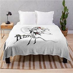 Jack Skellington Zero Throw Blanket