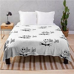 Jack Skellington Throw Blanket