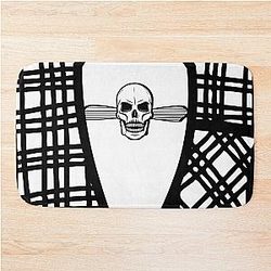 Jack Skellington Costume Bath Mat