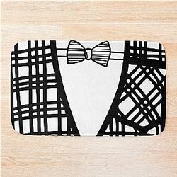 Jack Skellington Costume Bath Mat