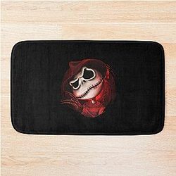 Jack Skellington T-Shirt Bath Mat