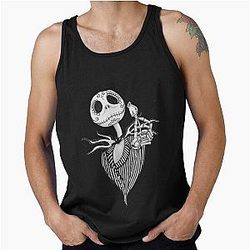 Sugar Skull Jack Skellington Tank Top