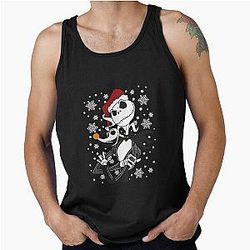Jack Skellington Nightmare Before Christmas Tank Top