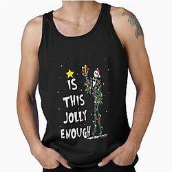 Jack Skellington Christmas Tank Top