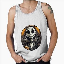 Jack Skellington The Nightmare Before Christmas Tank Top