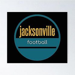 Jacksonville Jaguars Football Poster