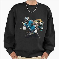 Art Jacksonville Jaguars Oversized Sweatshirt