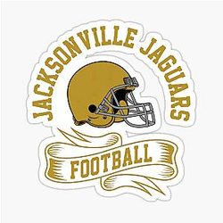 Football Jaguars Sticker