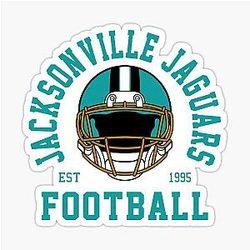 Football Jacksonville Jaguars Sticker