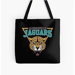 Football Jaguars All Over Print Tote Bag