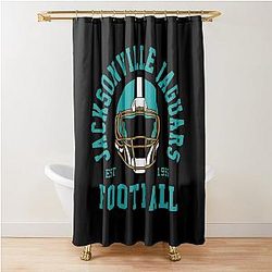 Football Jacksonville Jaguars Shower Curtain
