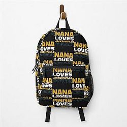 Nana loves Jacksonville Jaguars Backpack