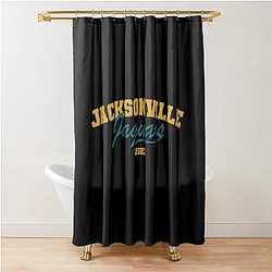 Football Jerseys Jacksonville Jaguars Shower Curtain
