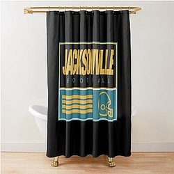 Football Jacksonville Jaguars Shower Curtain