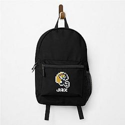 Jacksonville Jaguars Tecmo Super Bowl Football Helmet Backpack