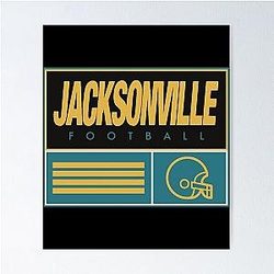 Football Jacksonville Jaguars Poster