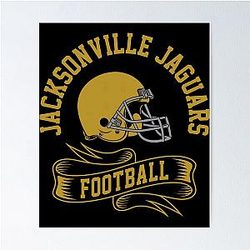Football Jacksonville Jaguars Poster