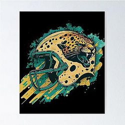Football Jacksonville Jaguars Poster