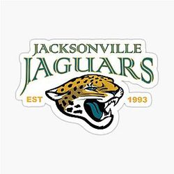Football Jacksonville Jaguars Sticker