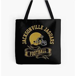 Football Jacksonville Jaguars All Over Print Tote Bag