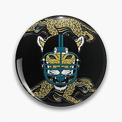 Football Jaguars Pin