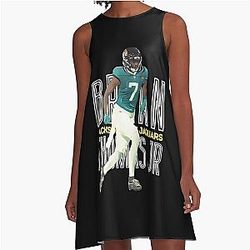 Football Jacksonville Jaguars A-Line Dress
