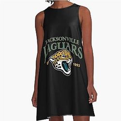 Football Jacksonville Jaguars A-Line Dress