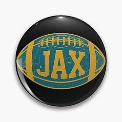 Football in Jacksonville Jaguars Pin