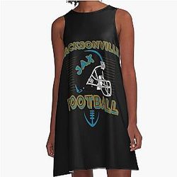 Football Jacksonville Jaguars A-Line Dress