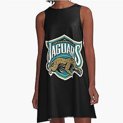 Football Apparel Jacksonville Jaguars A-Line Dress