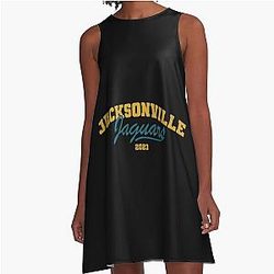 Football - Jacksonville Jaguars A-Line Dress