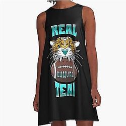 Football - Jacksonville Jaguars A-Line Dress