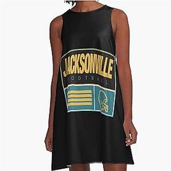Jacksonville Jaguars A-Line Dress