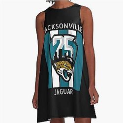 Football Jaguars A-Line Dress
