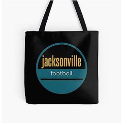Jacksonville Jaguars All Over Print Tote Bag